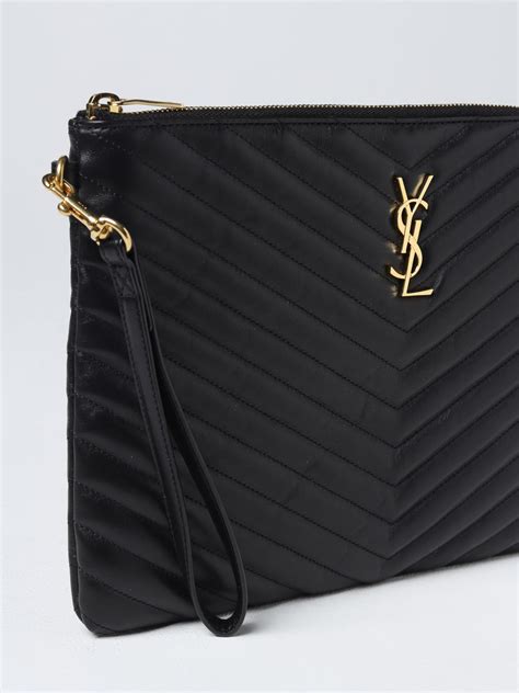 SAINT LAURENT Saint Laurent Cassandre quilted leather tablet 